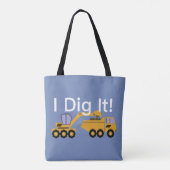 I Dig It Design - Custom All-Over-Print Tote Bag Tasche (Rückseite)
