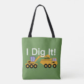 I Dig It Design - Custom All-Over-Print Tote Bag Tasche (Rückseite)
