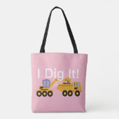 I Dig It Design - Custom All-Over-Print Tote Bag Tasche (Rückseite)