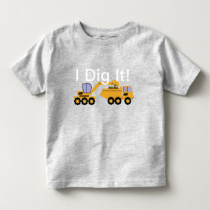 I Dig It Design - Kleinkind Fine Jersey T - Shirt