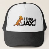 I Dig Jax Trucker Hat Truckerkappe (Vorderseite)