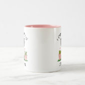 I Dig Pflanze Funny Sprichwort Custom Pflanze Love Zweifarbige Tasse (Mittel)