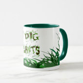 I Dig Pflanze Gardener Slogan Kaffee Tasse (VorderseiteRechts)