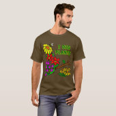 I Dig Pflanze Gardener Sprichwort T - Shirt (Vorne ganz)