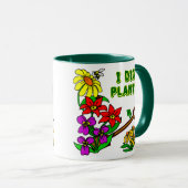 I Dig Pflanze Gardener Sprichwort Tasse (VorderseiteRechts)