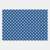 I Dig Pickleball Golden Dog Geschenkwrap Geschenkpapier Set (Vorderseite 2)