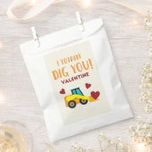 I Dig You - Valentine Construction Fvor Bag Geschenktütchen (Ausgeschnitten)