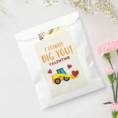 I Dig You - Valentine Construction Fvor Bag Geschenktütchen (Versiegelt)