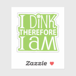 I Dink Aufkleber
