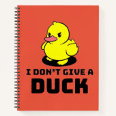 I dint Give a Duck Notizblock (Vorderseite)