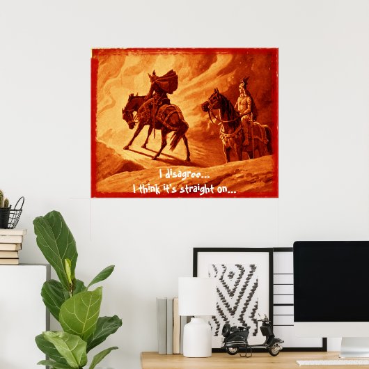 I disagree... poster (Heimbüro)