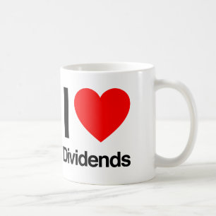i Dividenden aus Lieben Kaffeetasse