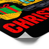 I Diving Christmas Gravator Xmas Pjs Kleinkind Boy Poster (Ecke)