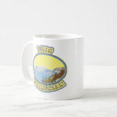 I Diving Crater Lake Great Park Design Kaffeetasse (Vorderseite Links)