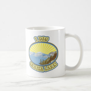 I Diving Crater Lake Great Park Design Kaffeetasse