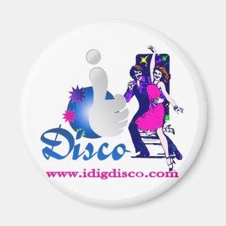 I Diving Disco Light Magnet