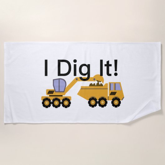 I Diving It Design - Strandtuch (Vorderseite)