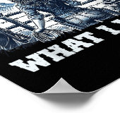 I Do A Thing Called What I Want Cowgirl  Poster (Ecke)