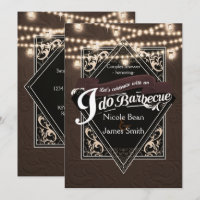 I DO BARBECUE GRILLEN Imitate Leder & Lights Verlo