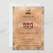 I Do BBQ Invitation, Couples Shower Engagement  Einladung (Vorderseite)