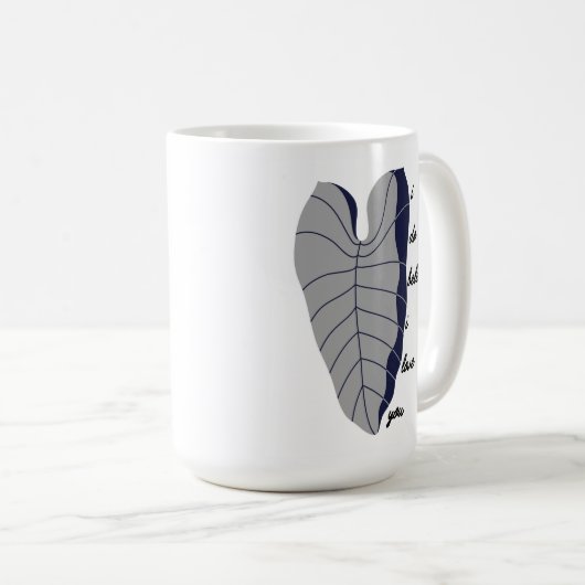 i do beleaf i Liebe Sie Kaffeetasse (VorderseiteRechts)
