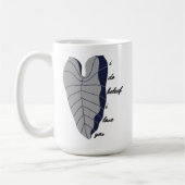 i do beleaf i Liebe Sie Kaffeetasse (Links)