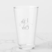 I Do Crew Glas (Rückseite)