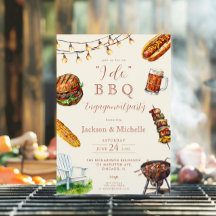 I DO GRILLEN barbeque Verlobungsparty