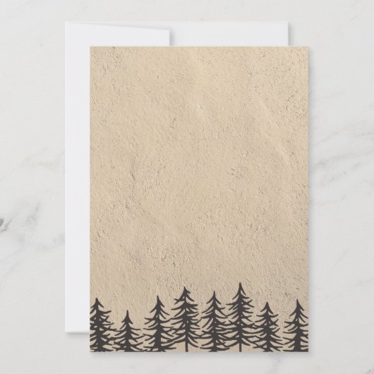 "I Do"-GRILLEN-Engagement-Partei für den Waldelber Einladung (Rückseite)