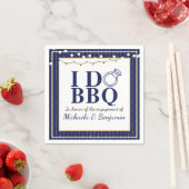I Do GRILLEN Engagement Party Paare Dusche Napkins Serviette (Beispiel)
