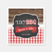 I Do GRILLEN Napkin - Red Serviette (Vorderseite)