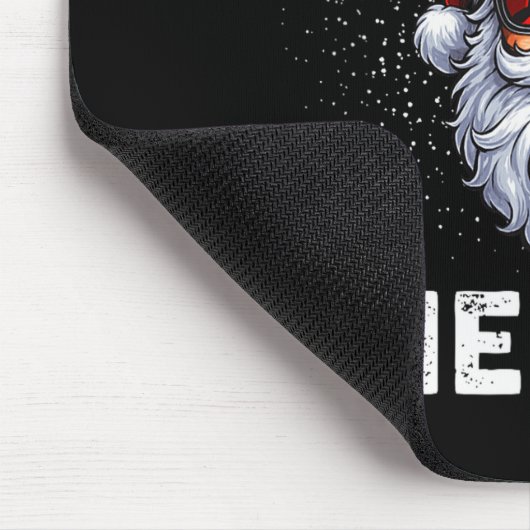 I Do It For The Ho's Funny Inappropriate Christmas Mousepad (Ecke)