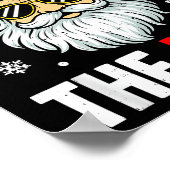 I Do It For The Ho's Funny Inappropriate Christmas Poster (Ecke)