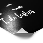 I Do Lashes Makeup Lashes Cosmetics Fotodruck (Ecke)