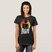 I Do My Own Stunts Broken Arm Injury T-Shirt (Vorne ganz)