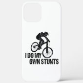 I Do My Own Stunts Downhill Biking Funny Case-Mate iPhone Hülle (Rückseite)