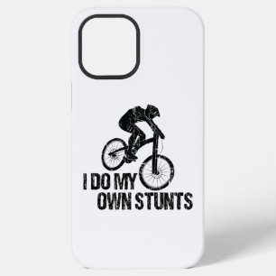 I Do My Own Stunts Downhill Biking Funny iPhone 12 Pro Max Hülle