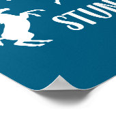 I Do My Own Stunts Horse Funny  Poster (Ecke)