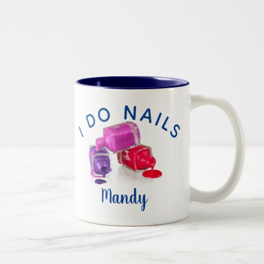 I Do Nails (Nageltechniker) Tasse (Rechts)