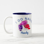 I Do Nails (Nageltechniker) Tasse (Links)