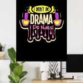 I do Nails Poster (Heimbüro)