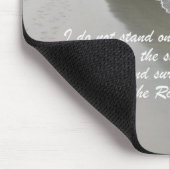 I do not stand. mousepad (Ecke)