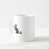 I Do What I Want Funny Cat Meme  Kaffeetasse (Vorderseite Links)