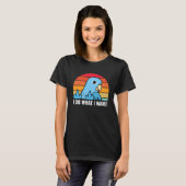 I Do What I Want Parrot I Blue Parrotlet T-Shirt (Vorne ganz)