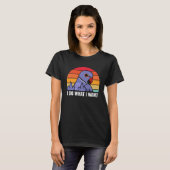 I Do What I Want Parrot I Violet Indian Ringneck T-Shirt (Vorne ganz)