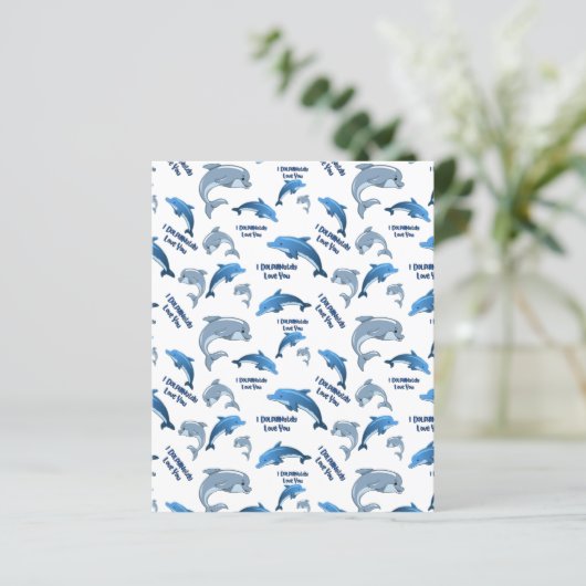 I DOLPHINatent Liebe Sie: (Stehend Vorderseite)