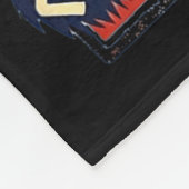 I Don’t Care - Honey Badger Gamer Design  Fleecedecke (Ecke)