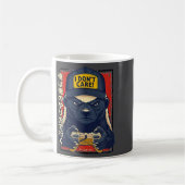 I Don’t Care - Honey Badger Gamer Design Kaffeetasse (Links)