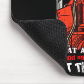 I Don't Always Fix , Sometimes I Eat And Sleep Car Mousepad (Ecke)