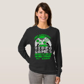 I dont always play Video Games gaming Clothing pl T-Shirt (Vorne ganz)